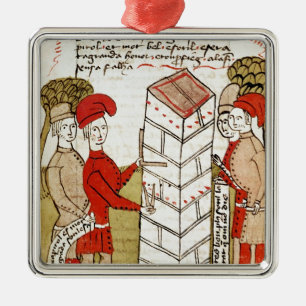Steinmetze, von 'Traite d'Arpentage Ornament Aus Metall
