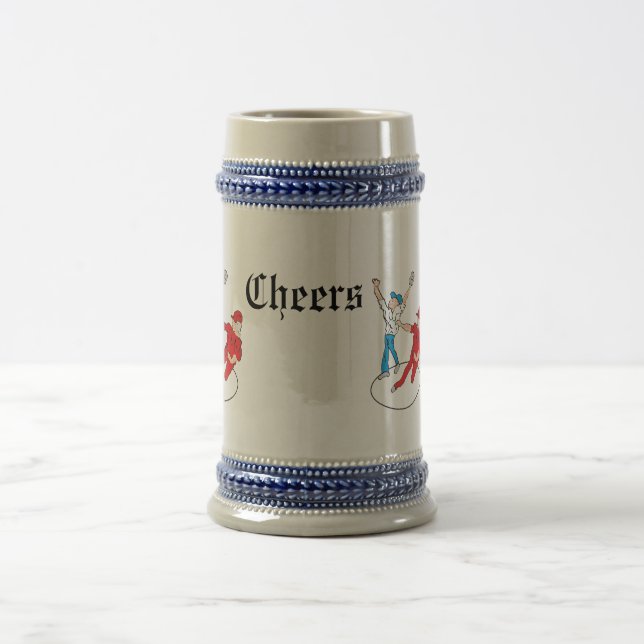 Steins Frosted Bierkrug: Prost  Bierglas (Mittel)
