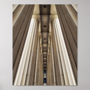 Steinsäulen Poster