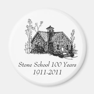 Steinschule 100 Jahre Magnet- Magnet