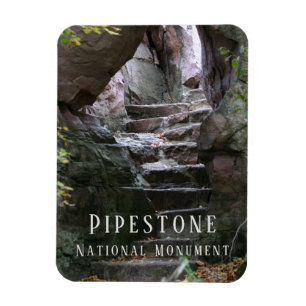 Steinstufen, Circle Trail, Pipestone, Minnesota Magnet
