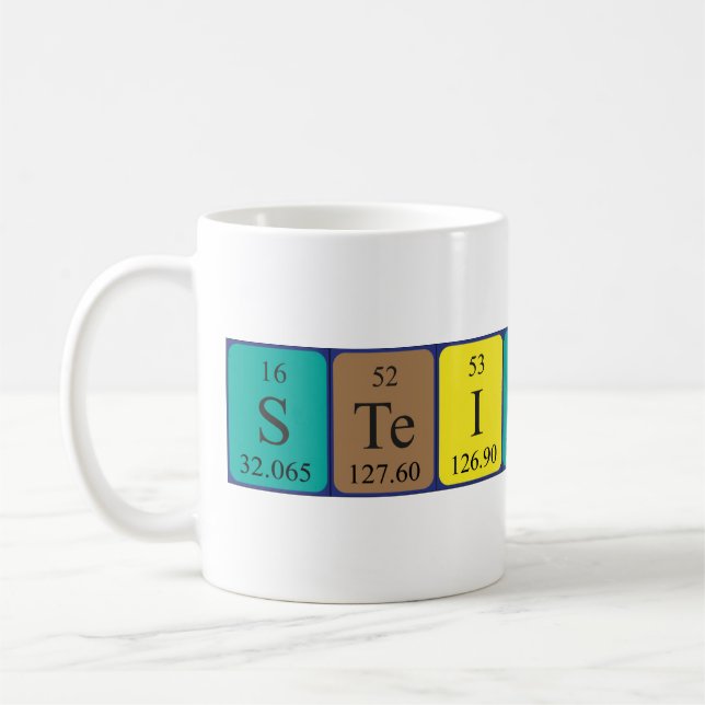 Steinunn Periodenname Tasse (Links)