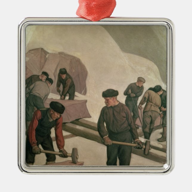 Steinunterbrecher, 1903 silbernes ornament (Vorne)