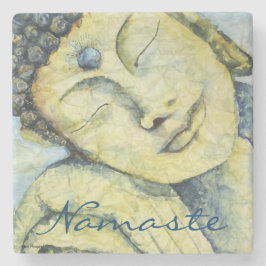 SteinUntersetzer Buddhas Namaste