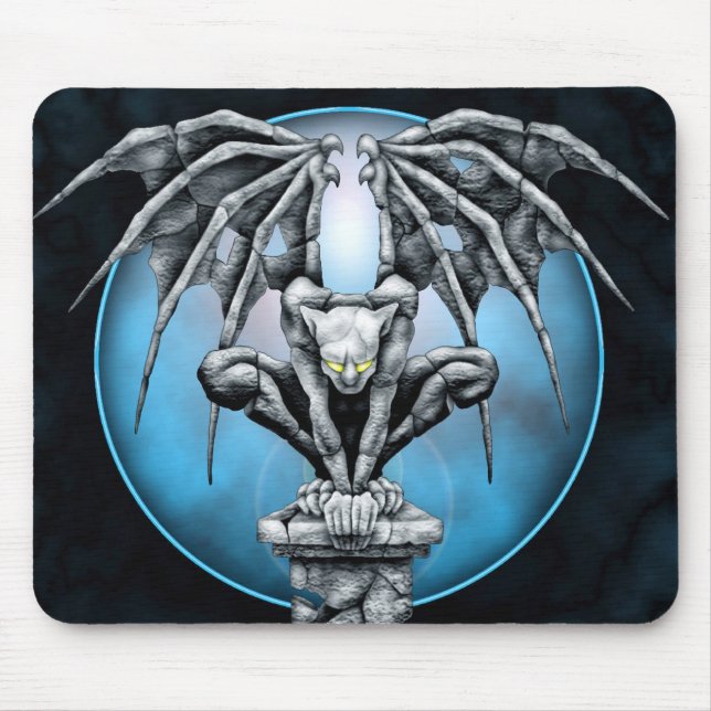 Steinwasserspeier Mousepad (Vorne)