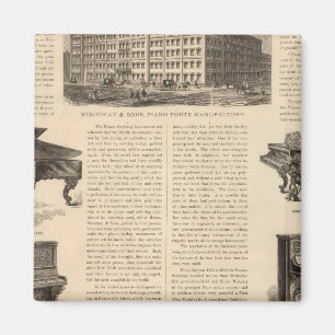 Steinway and Sons, Piano Manufacturers Magnet