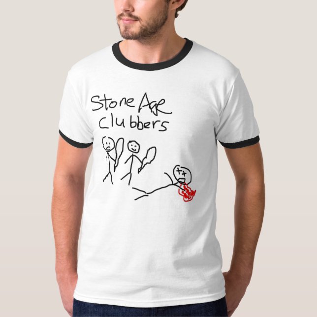 Steinzeitalter T-Shirt (Vorderseite)