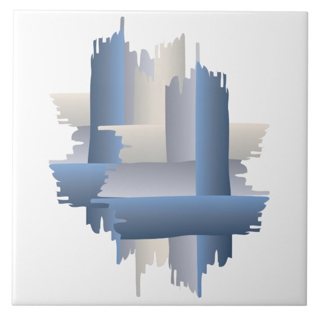 Steinziegelstadt Fliese (Vorderseite)