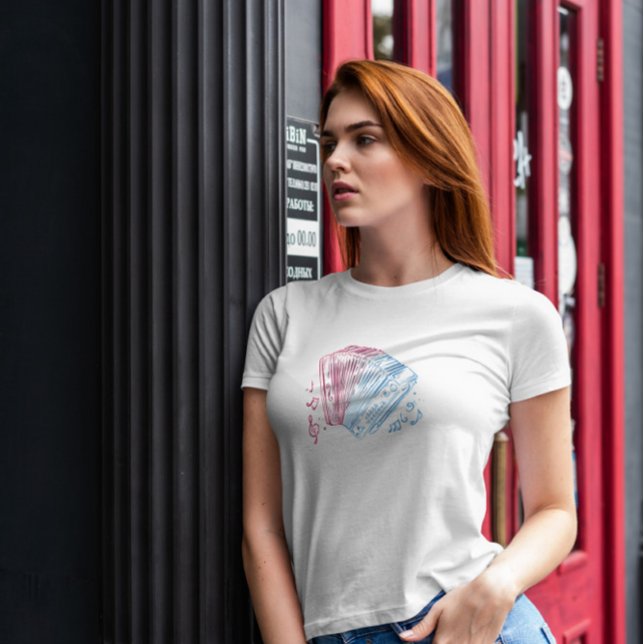 Steirische Harmonika-Instrument T-Shirt (Von Creator hochgeladen)