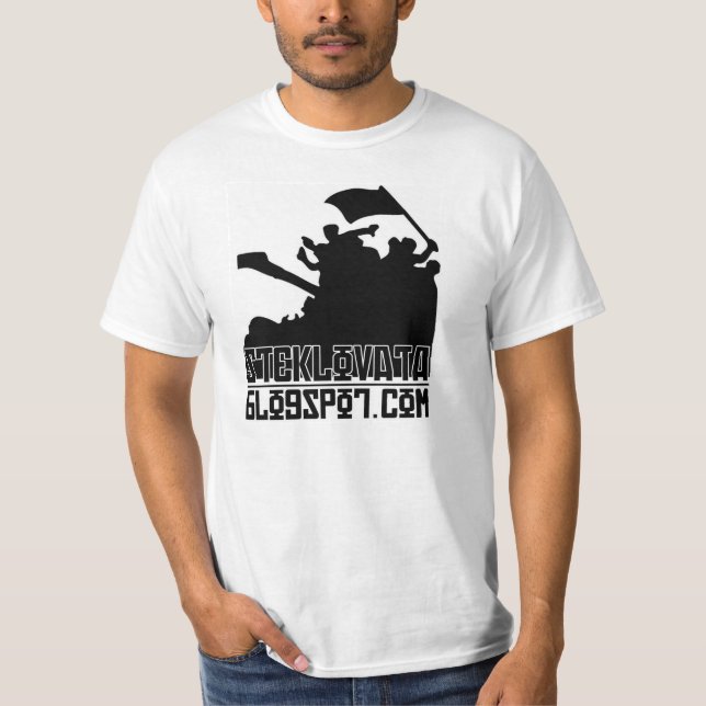 Steklovata.Blogspot grundlegender Logo-Entwurf T-Shirt (Vorderseite)