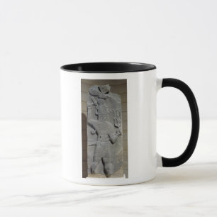 Stela von Teshub, syrischer Sturmgott Tasse