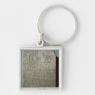 Stela, welches die Beerdigung der API gedenkt Schlüsselanhänger