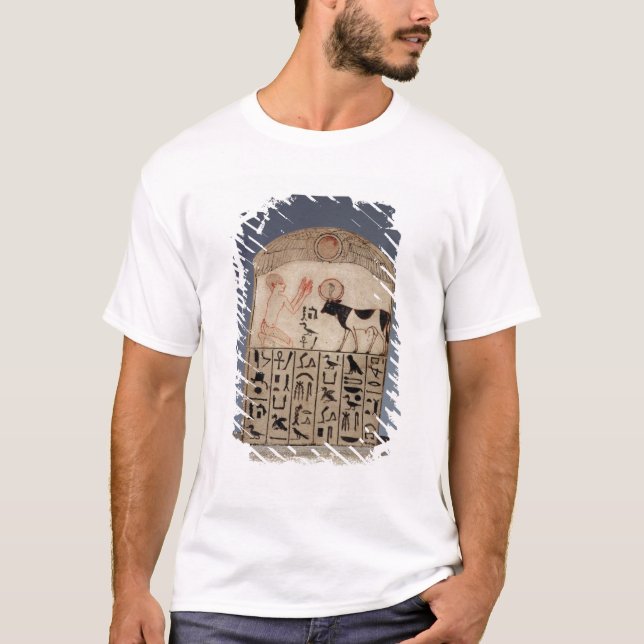 Stela zum Apis-Stier (bemalt Kalkstein) T-Shirt (Vorderseite)