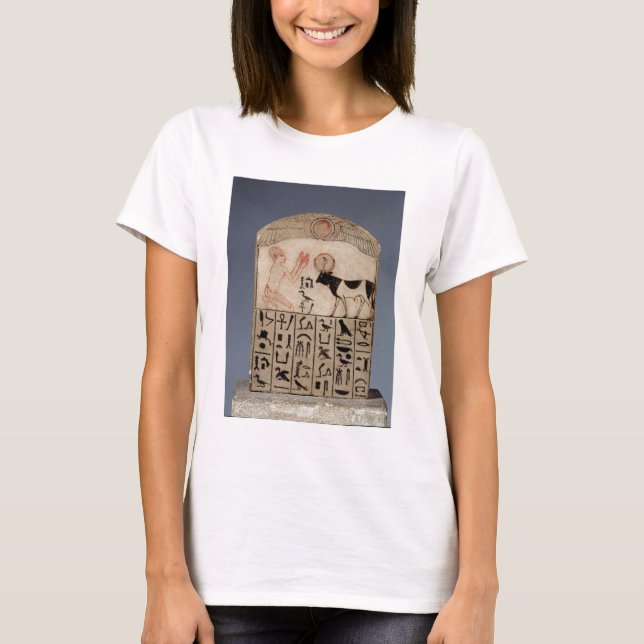 Stela zum Apis-Stier (bemalt Kalkstein) T-Shirt (Vorderseite)