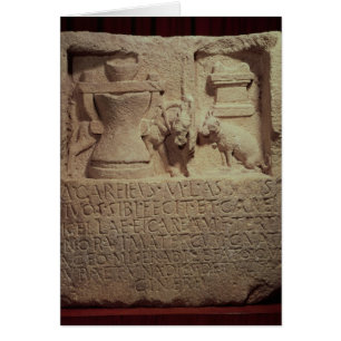 Stele des Müllers Marcus Careius Asisa