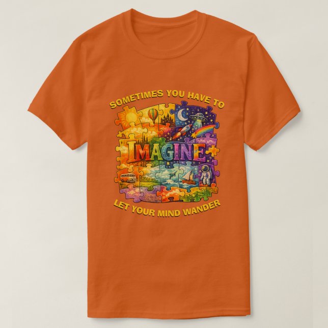 Stell dir 1c vor T-Shirt (Design vorne)
