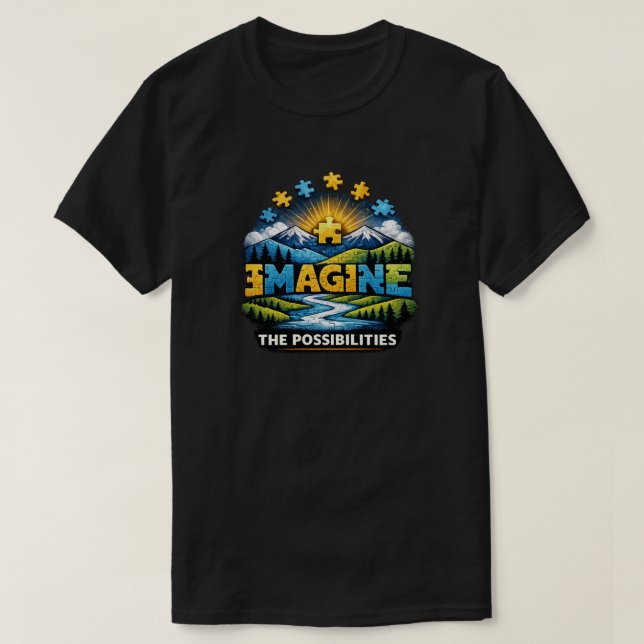 Stell dir 1j vor T-Shirt (Design vorne)