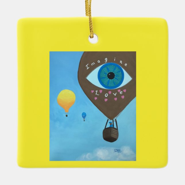 Stell dir Liebe vor, Heißluftballons, Ornamente (Vorderseite)