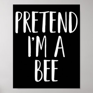 Stell dir vor, ich bin eine Bienenfamilie Frauen M Poster