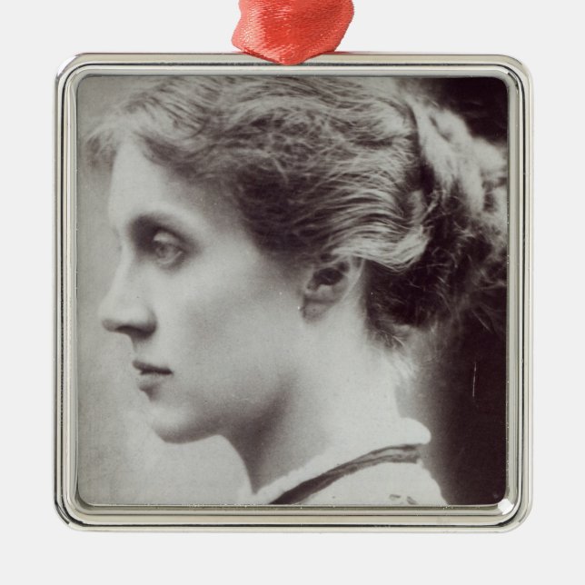 Stella Duckworth Silbernes Ornament (Vorne)