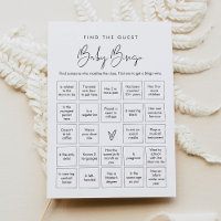 STELLA Finden Sie die Baby Bingo Game Card