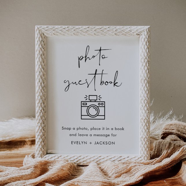 STELLA Foto Guest Book Wedding Sign Poster (Von Creator hochgeladen)