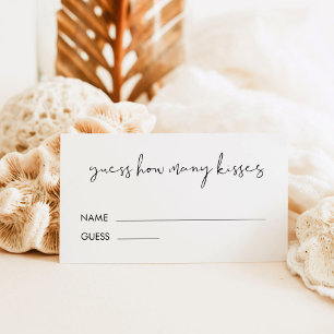 STELLA Guess Wie viele Kisses Game Ticket