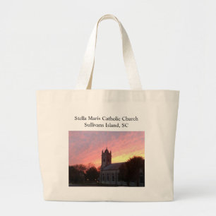 Stella Maris Katholische Kirche Jumbo Stoffbeutel