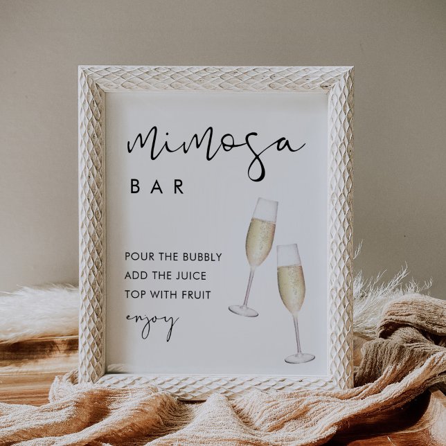 STELLA Mimosa Bar Sign Poster (Von Creator hochgeladen)