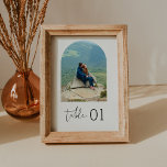 STELLA MINIMALISTISCH FOTO TISCHNUMMER 12X18<br><div class="desc">Entdecken Sie die faszinierende Faszination unserer Stella-Kollektion, die mit Sorgfalt gefertigt wurde, um Ihre Babydusche mit einem Hauch modernen Minimalismus und einer Touch edler Eleganz zu verschönern. Diese vielseitige Kollektion ist darauf ausgerichtet, den böhmischen Charme nahtlos mit zeitloser Eleganz zu verbinden und garantiert die Ästhetik jeder Babydusche zu verbessern. So...</div>