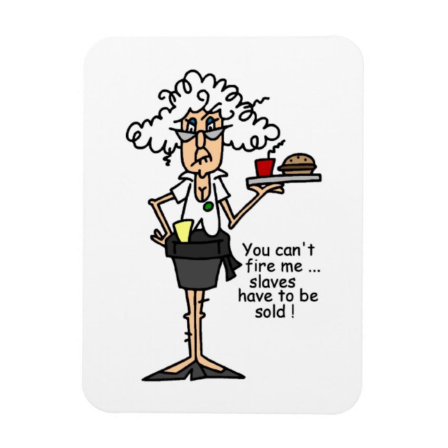 Stella mit Haltungs-Spaß Magnet (Vertikal)