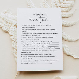 STELLA Movie Trivia Brautparty Game Einladung