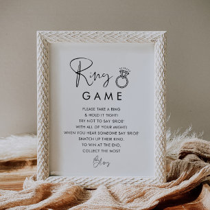 STELLA Ring Game Brautparty Signa Poster