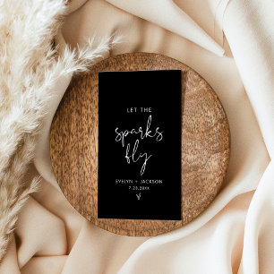 STELLA-Sparkler abschicken, Sparks-Flugkarte Gelas Begleitkarte