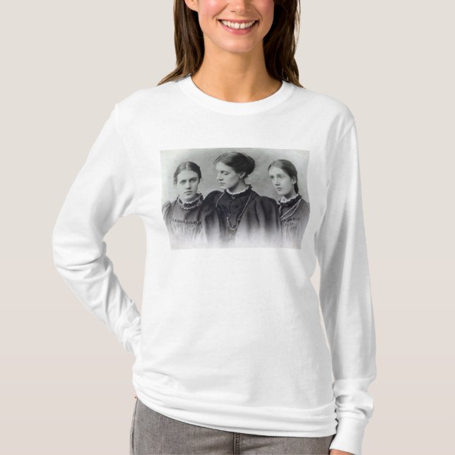 Stella, Vanessa und Virginia Stephen, c.1896 T-Shirt (Vorderseite)