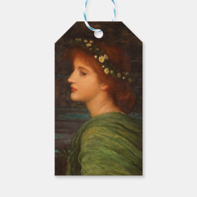 Stella (von Frank Dicksee) Geschenkanhänger (Vorderseite)