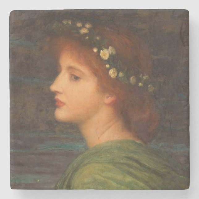 Stella (von Frank Dicksee) Steinuntersetzer (Vorderseite)