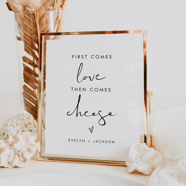 STELLA Wedding Käse Table Sign, Käse Lover Poster (Von Creator hochgeladen)