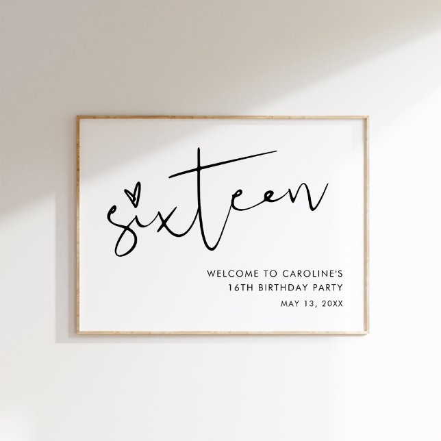 STELLA Wedding Restroom This way Arrow Sign Poster (Von Creator hochgeladen)