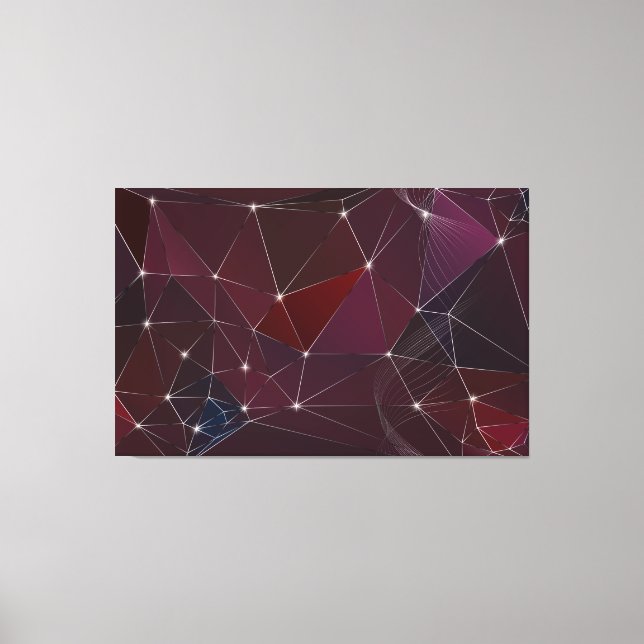 Stellar 3-polige Canvas Print Leinwanddruck (Vorderseite)
