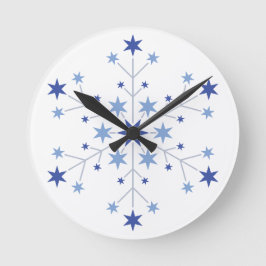 Stellar Beginnings: Runde Wanduhr