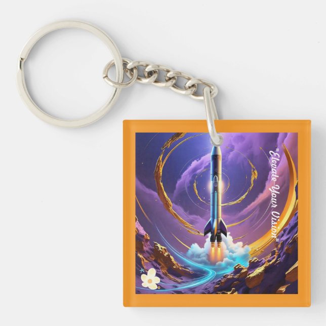 Stellar Expedition Schlüsselanhänger (Vorderseite)