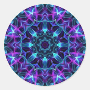 Stellar Glow Runder Aufkleber