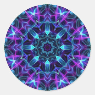 Stellar Glow Runder Aufkleber