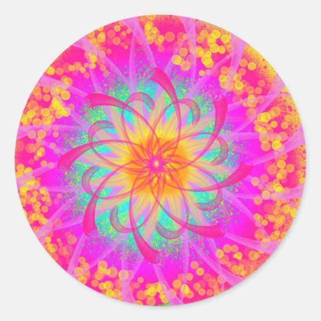 Stellar Kinderzimmer 2.0 Runder Aufkleber (Vorderseite)