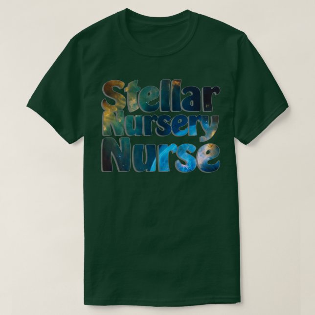 Stellar Kinderzimmer Nurse T-Shirt (Design vorne)