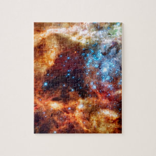 Stellar Kinderzimmer R136 Tarantula Nebula NASA Fo Puzzle
