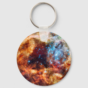 Stellar Kinderzimmer R136 Tarantula Nebula NASA Fo Schlüsselanhänger