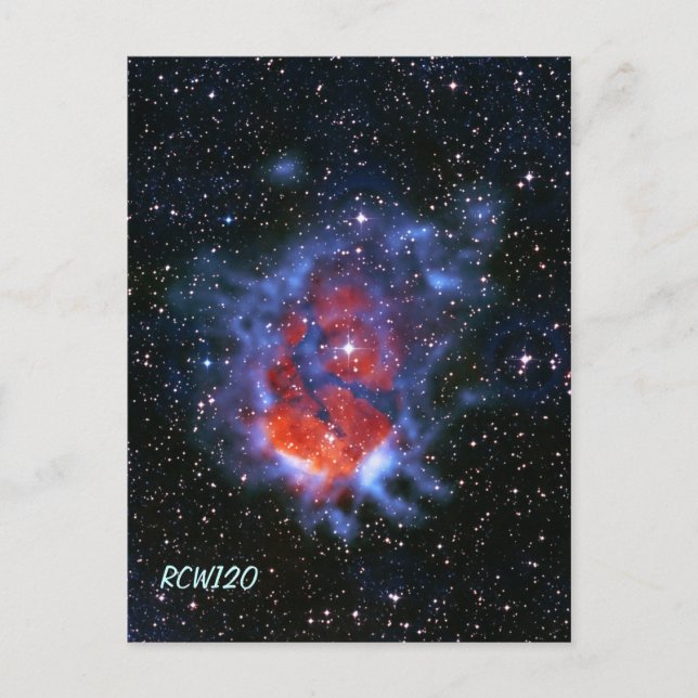 Stellar Kinderzimmers RCW120, Gum 58 Postkarte (Vorderseite)