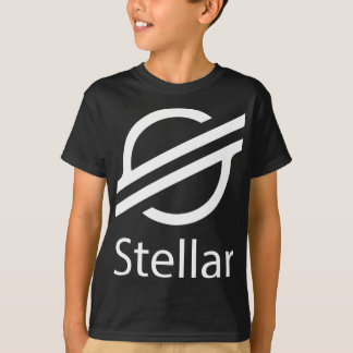 Stellar Logo Krypto Kryptowährung T-Shirt